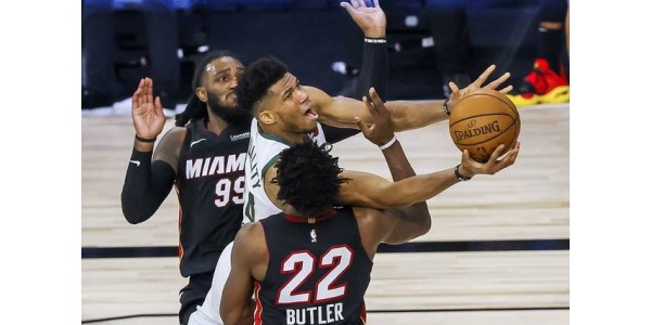 Die NBA-Playoffs Milwaukee Bucks gegen Miami Heat scheiterten immer noch